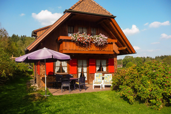 groe Terrasse zur Alleinbenutztung