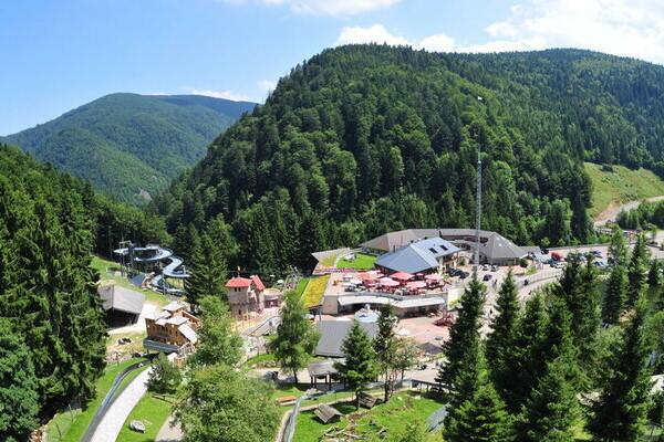 Steinwasenpark, Blick von der H�ngebr�cke  Copyright: ((Mit freundlicher Genehmigung des Steinwasenparkes Oberried))