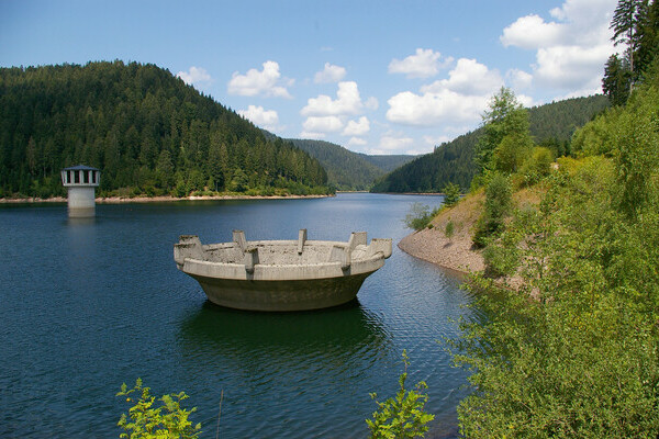 Trinkwassertalsperre "Kleine Kinzig" Copyright: ( Stadt-Information Alpirsbach)